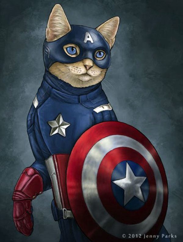 Коты-супергерои